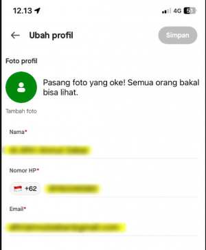 Verifikasi akun DANA 1