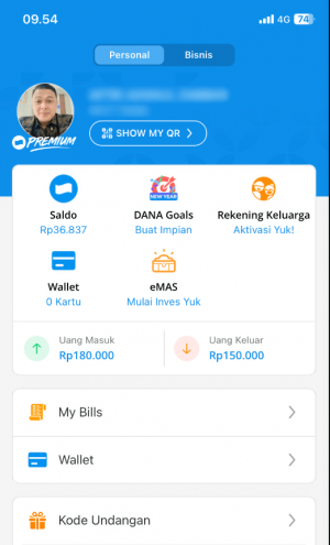 Verifikasi akun DANA 2