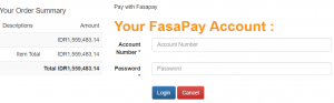 FasaPay deposit instruciton step 2